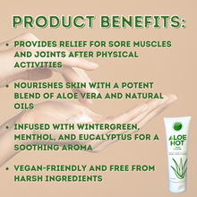Load image into Gallery viewer, ALOE HOT Joint & Muscle Rub