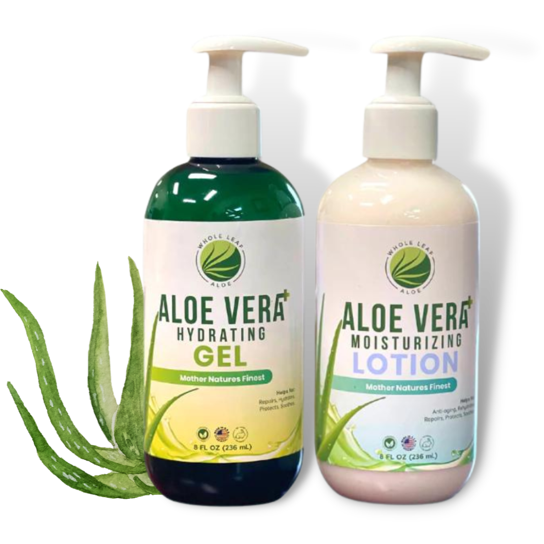 Skin Moisturizer Combo Whole Leaf Aloe 6477